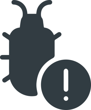 Dikkat simgesi simgesi vektör resimleme uyarısı