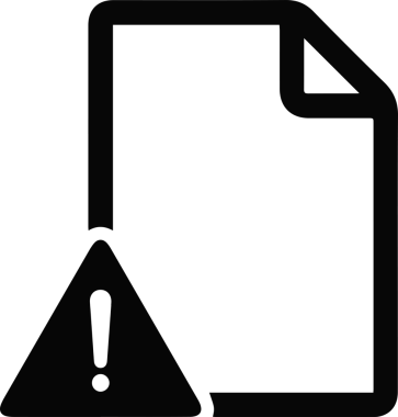 Dikkat simgesi simgesi vektör resimleme uyarısı