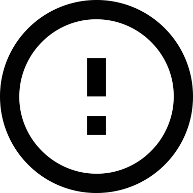 Dikkat simgesi simgesi vektör resimleme uyarısı