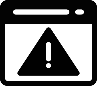 Dikkat simgesi simgesi vektör resimleme uyarısı