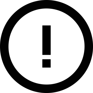 Dikkat simgesi simgesi vektör resimleme uyarısı