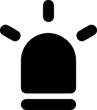 Dikkat simgesi simgesi vektör resimleme uyarısı