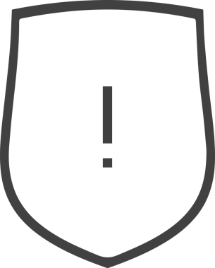 Dikkat simgesi simgesi vektör resimleme uyarısı