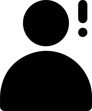 Dikkat simgesi simgesi vektör resimleme uyarısı