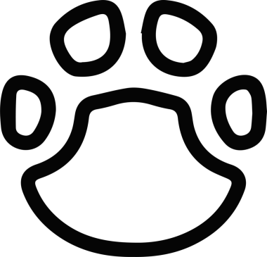 Kedi simgesi vektör resim çizimi