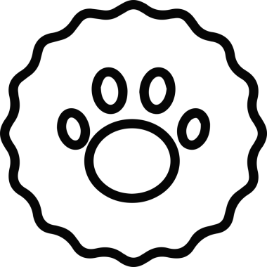 Kedi simgesi vektör resim çizimi