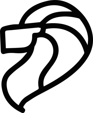 Kedi simgesi vektör resim çizimi