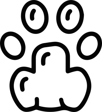 Kedi simgesi vektör resim çizimi