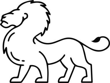 Kedi simgesi vektör resim çizimi