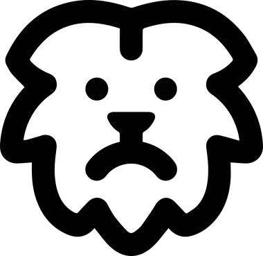 Kedi simgesi vektör resim çizimi