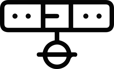 Kedi simgesi vektör resim çizimi