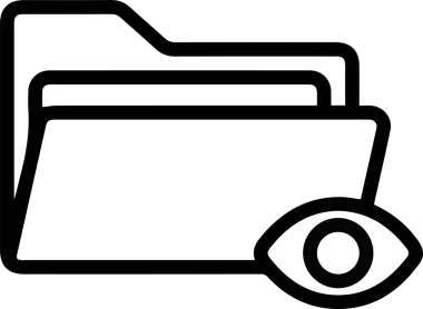 Göz simgesi vektör resmi illüstrasyonu