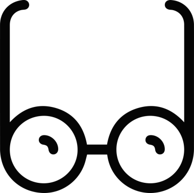 Göz simgesi vektör resmi illüstrasyonu