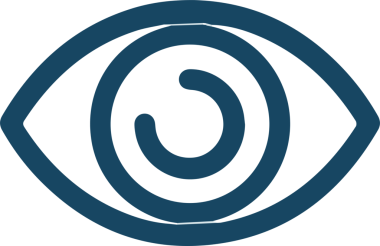 Göz simgesi vektör resmi illüstrasyonu