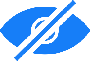 Göz simgesi vektör resmi illüstrasyonu