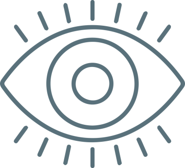 Göz simgesi vektör resmi illüstrasyonu