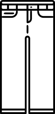 Göz simgesi vektör resmi illüstrasyonu