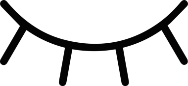 Göz simgesi vektör resmi illüstrasyonu