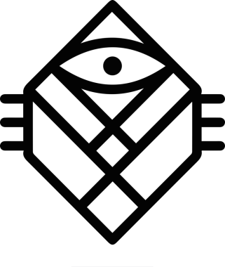 Göz simgesi vektör resmi illüstrasyonu