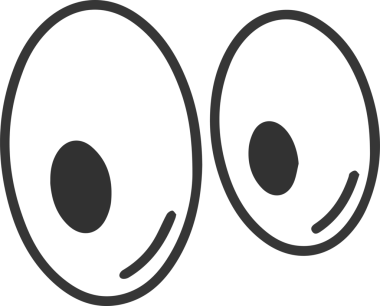 Göz simgesi vektör resmi illüstrasyonu