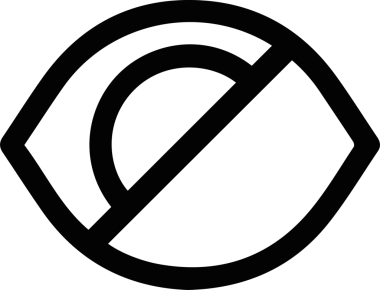 Göz simgesi vektör resmi illüstrasyonu