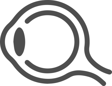 Göz simgesi vektör resmi illüstrasyonu