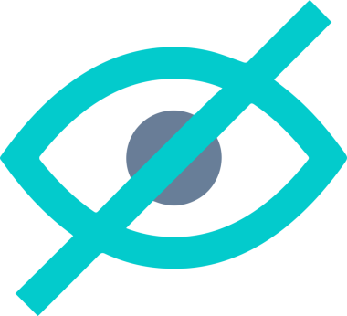 Göz simgesi vektör resmi illüstrasyonu