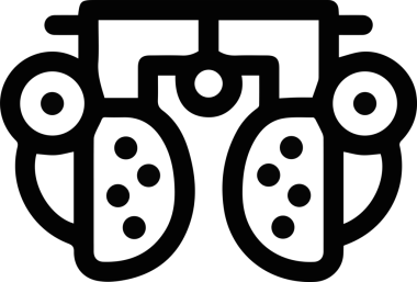 Göz simgesi vektör resmi illüstrasyonu