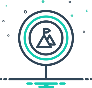 Göz simgesi vektör resmi illüstrasyonu