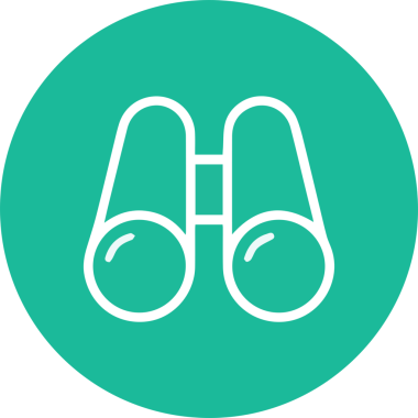 Göz simgesi vektör resmi illüstrasyonu