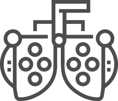 Göz simgesi vektör resmi illüstrasyonu