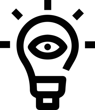 Göz simgesi vektör resmi illüstrasyonu