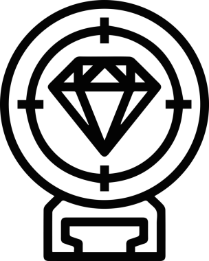 Göz simgesi vektör resmi illüstrasyonu