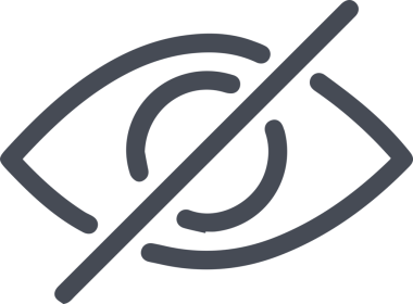 Göz simgesi vektör resmi illüstrasyonu