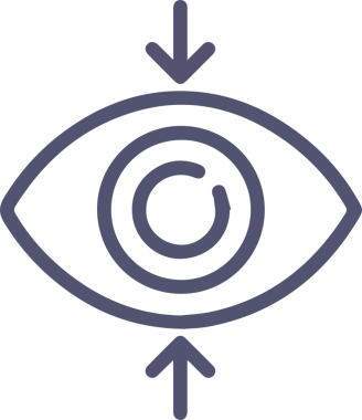 Göz simgesi vektör resmi illüstrasyonu