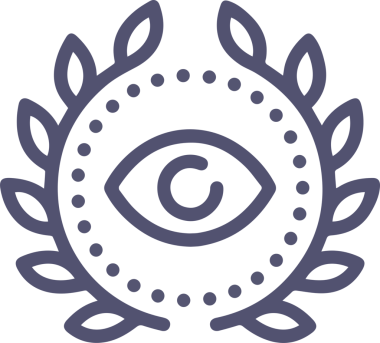 Göz simgesi vektör resmi illüstrasyonu