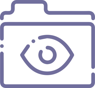 Göz simgesi vektör resmi illüstrasyonu