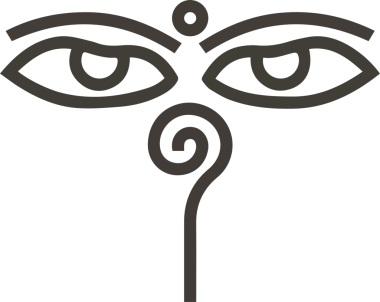 Göz simgesi vektör resmi illüstrasyonu