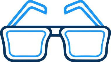 Göz simgesi vektör resmi illüstrasyonu