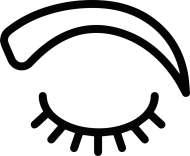 Göz simgesi vektör resmi illüstrasyonu