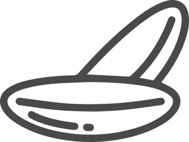 Göz simgesi vektör resmi illüstrasyonu