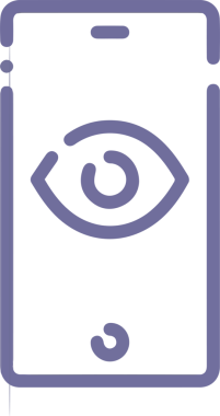 Göz simgesi vektör resmi illüstrasyonu