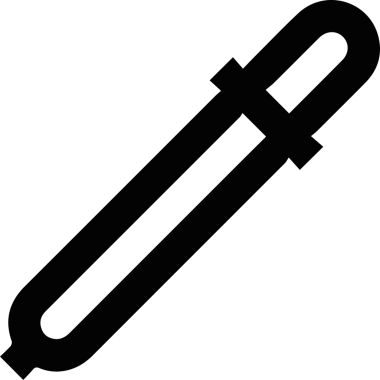 Göz simgesi vektör resmi illüstrasyonu