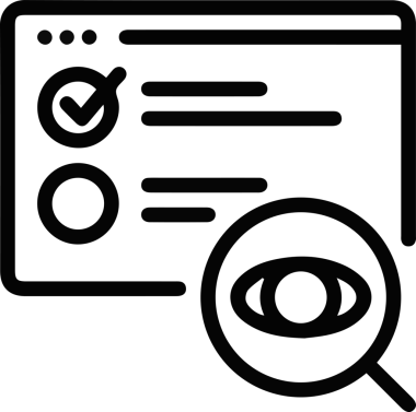 Göz simgesi vektör resmi illüstrasyonu