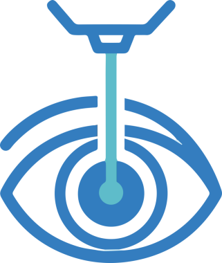 Göz simgesi vektör resmi illüstrasyonu