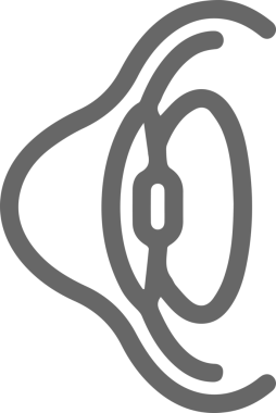 Göz simgesi vektör resmi illüstrasyonu