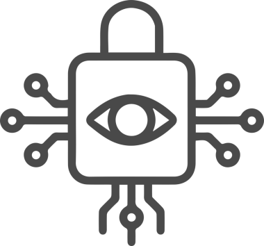 Göz simgesi vektör resmi illüstrasyonu