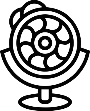 Göz simgesi vektör resmi illüstrasyonu