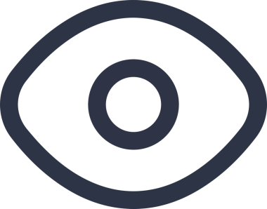 Göz simgesi vektör resmi illüstrasyonu