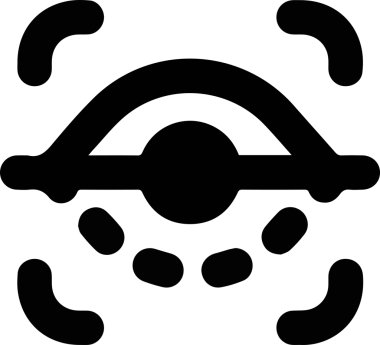 Göz simgesi vektör resmi illüstrasyonu